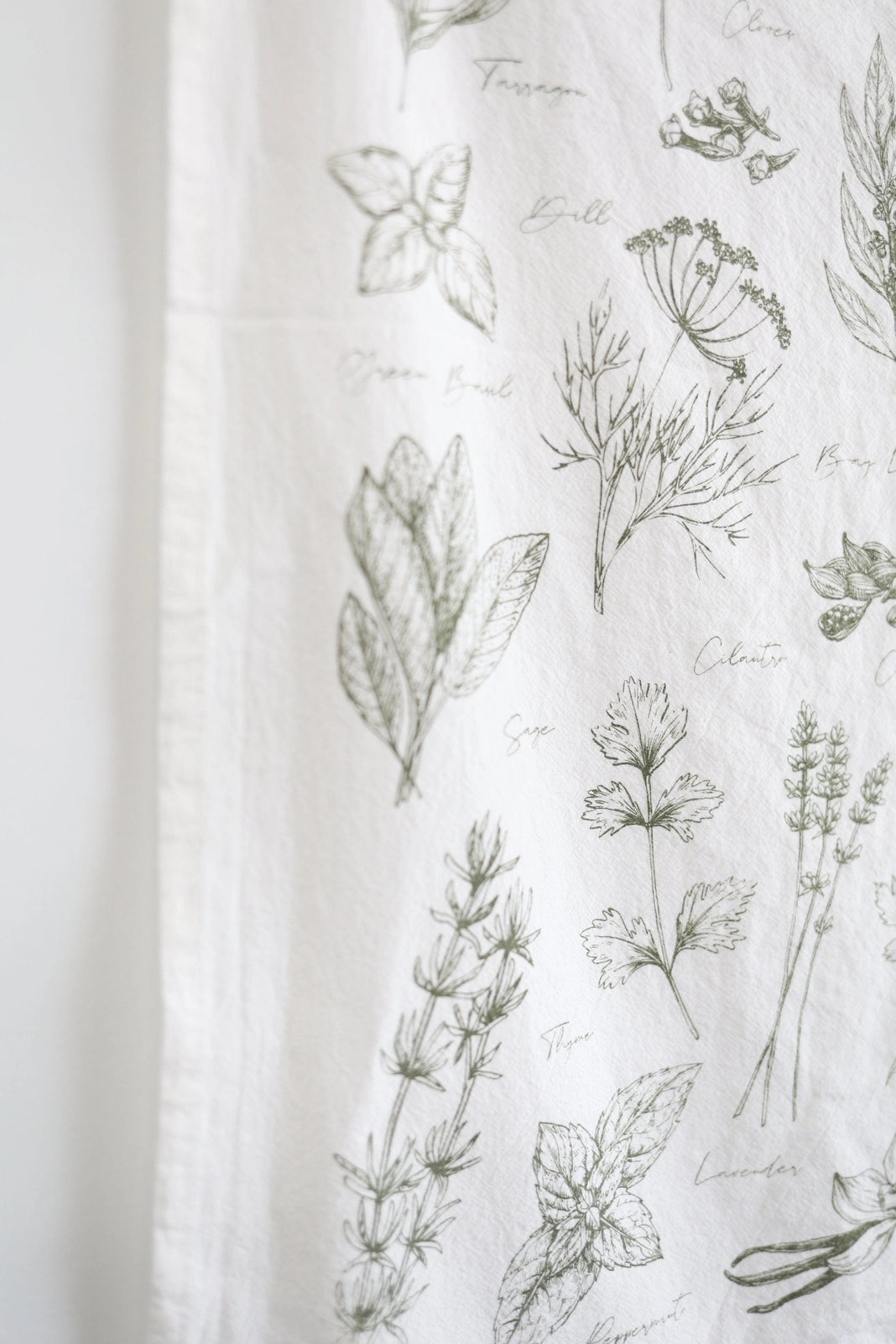 Highland Ridge Herb Tea Towel