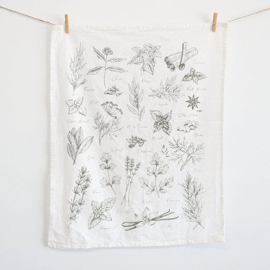 Highland Ridge Herb Tea Towel