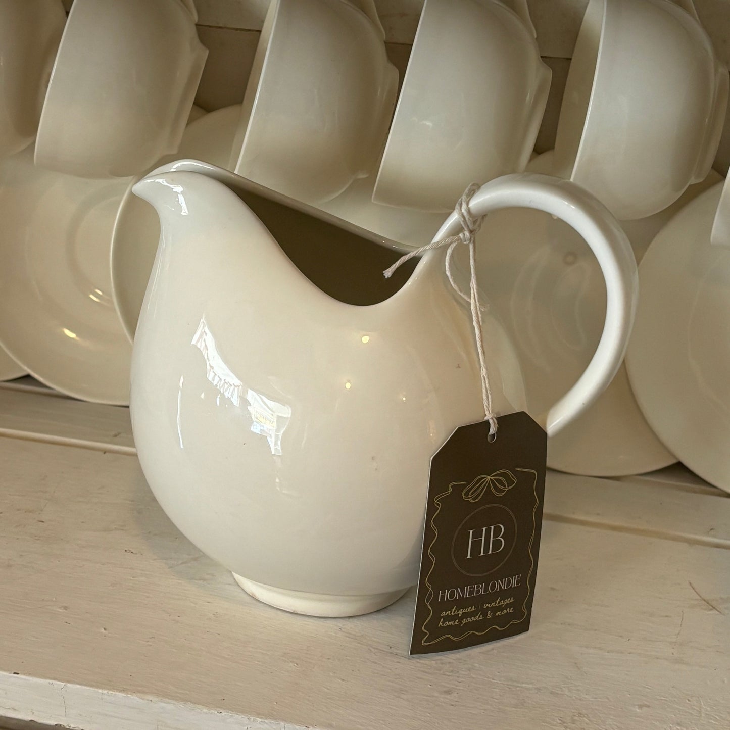 Vintage English Ironstone Jug