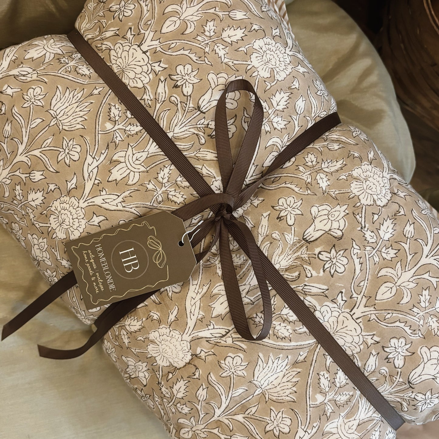 Florence Quilted Throw