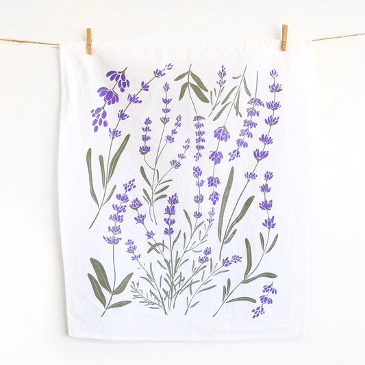 Highland Ridge Lavender Tea Towel