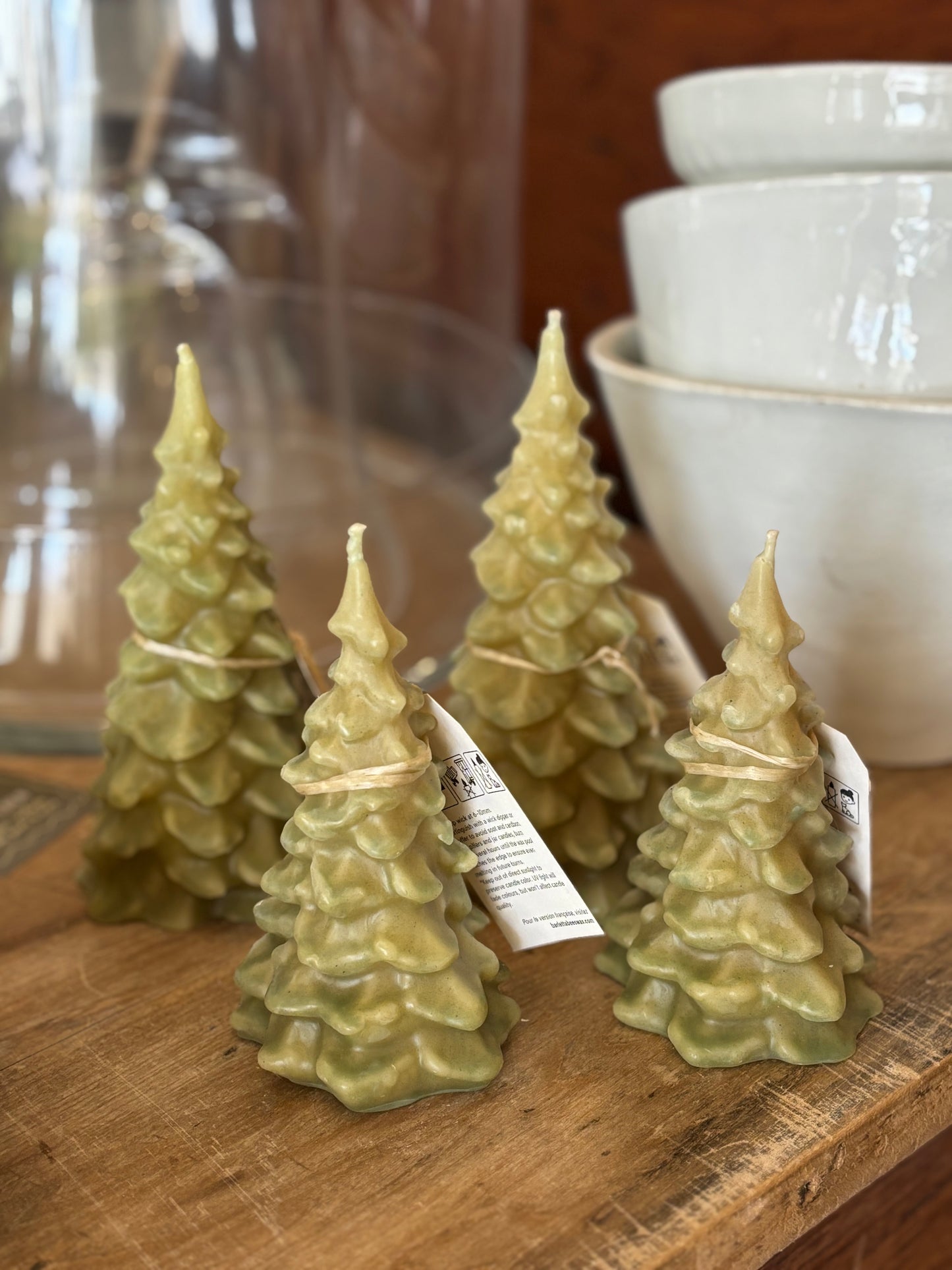 Barletta Beeswax Small Spruce Tree