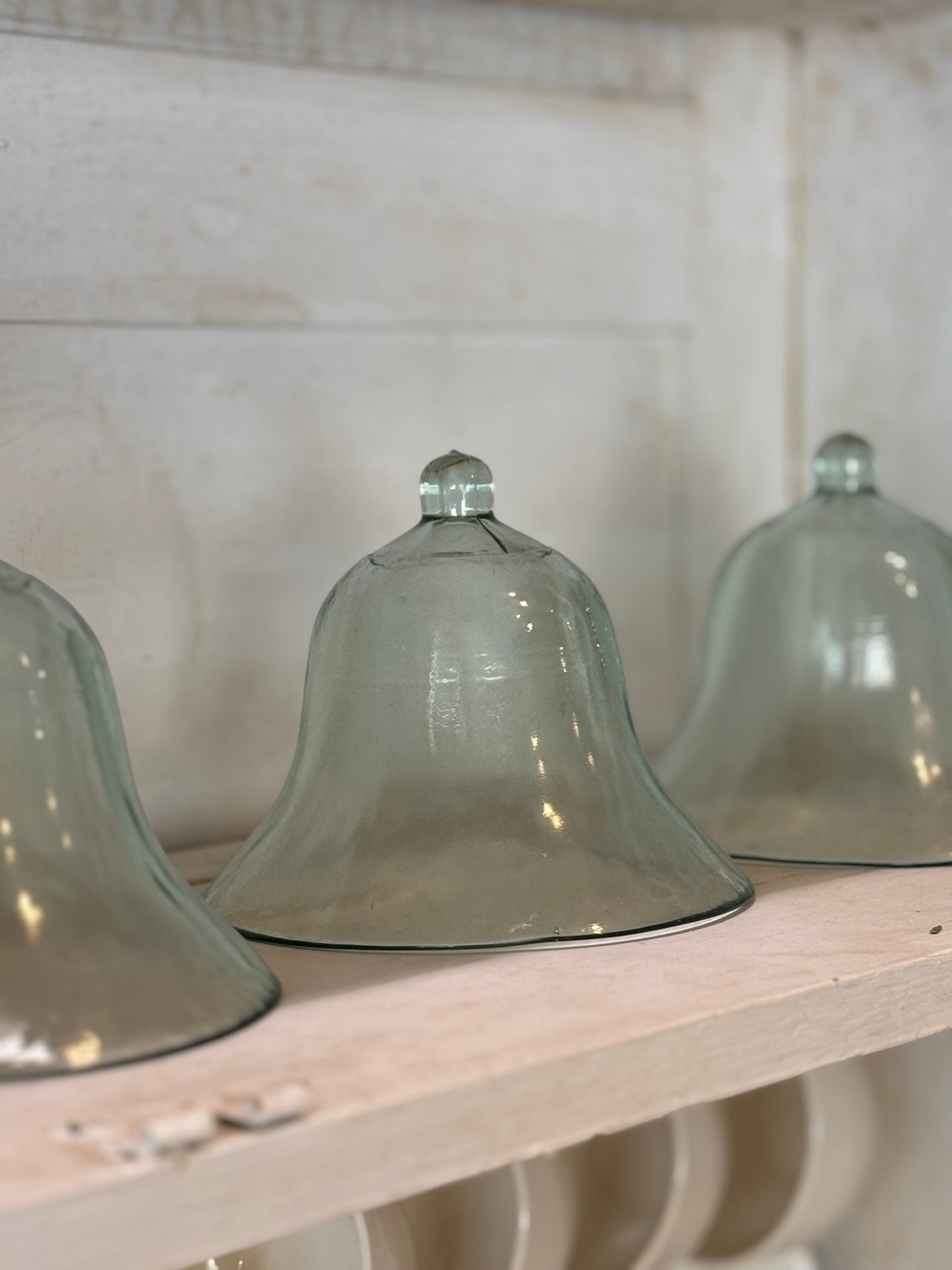 Spanish Vintage Glass Cloche