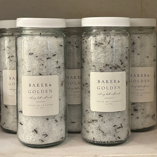 Baker & Golden Organic Bath Soak - Voile de Lavande